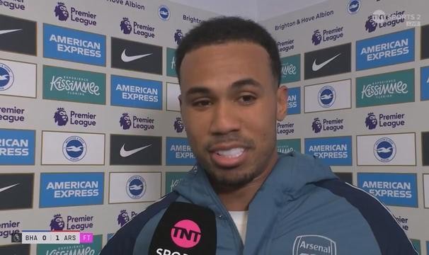 华体会app-加布里埃尔：开场门线解围？我意识到自己必须覆盖后面的位置